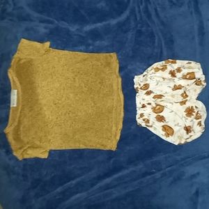 Floral bottom bloomers